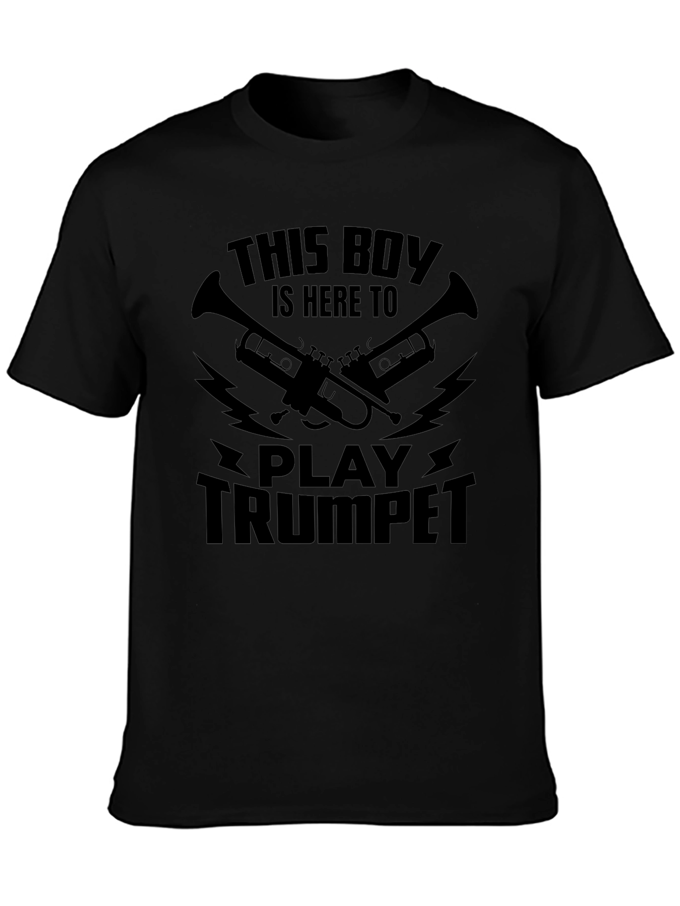 This Boy Plays Trumpet Graphic T-Shirt