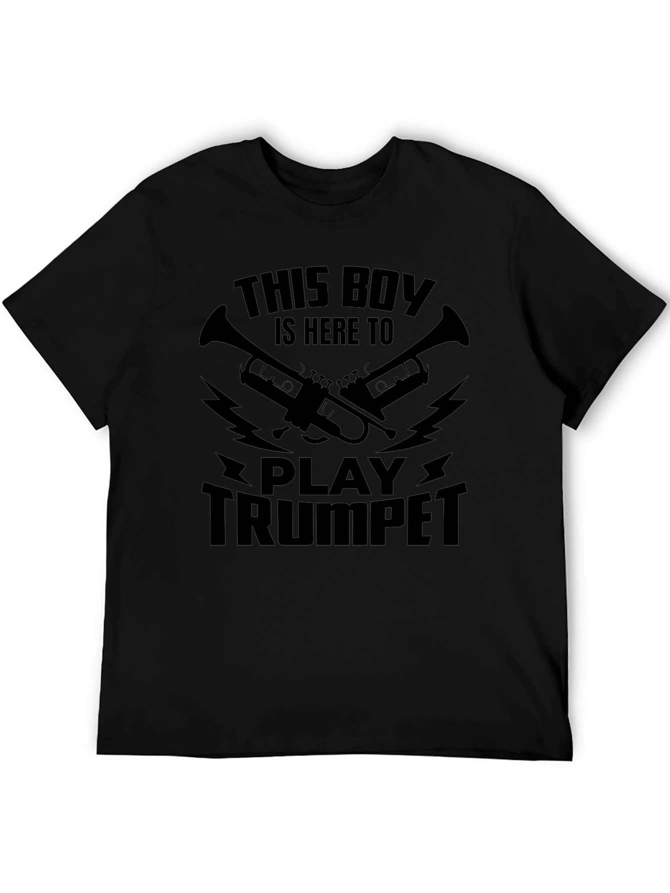 This Boy Plays Trumpet Graphic T-Shirt