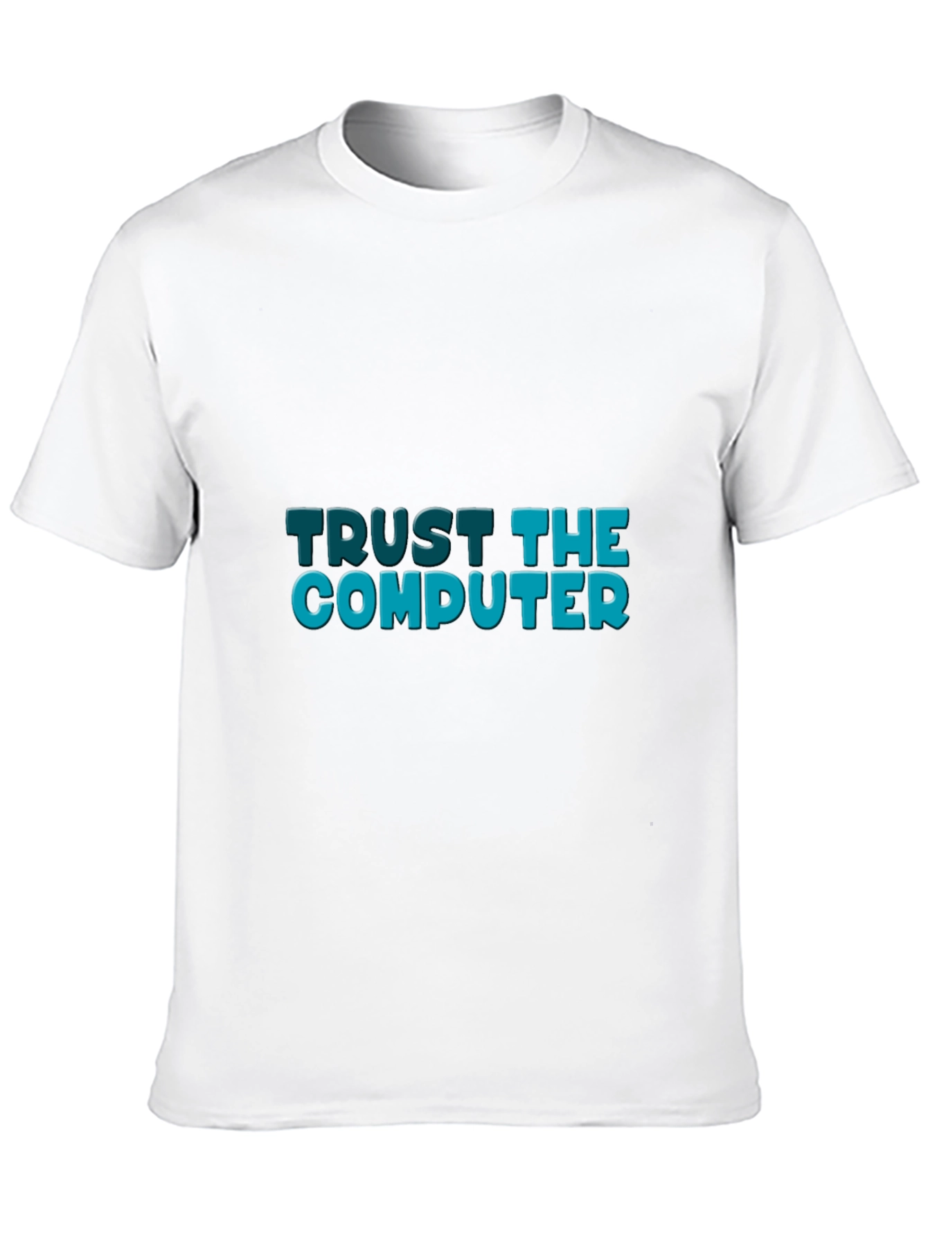 Trust the Computer Black Tee
