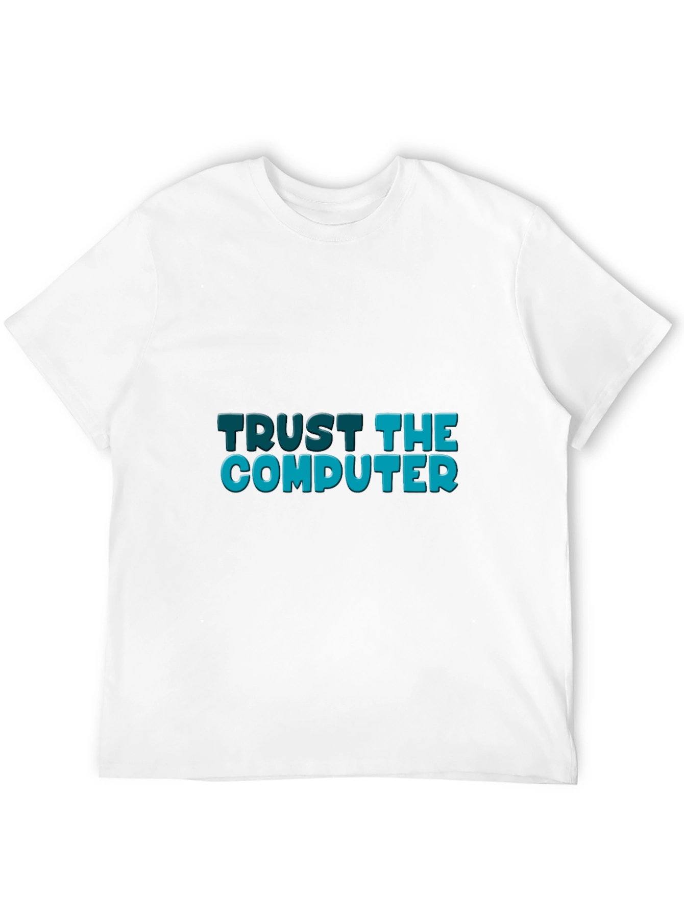 Trust the Computer Black Tee