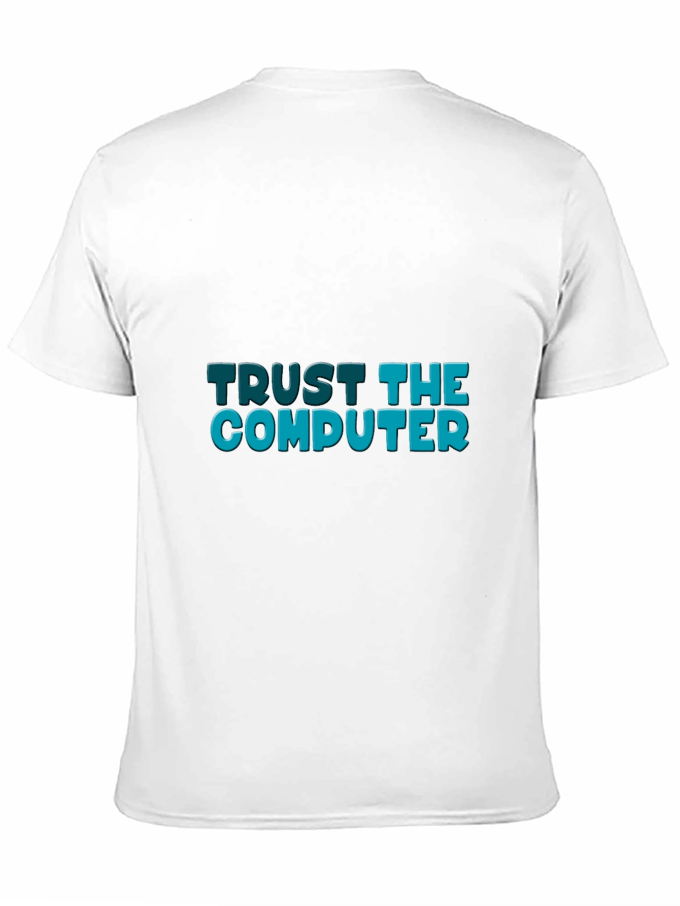 Trust the Computer Black Tee
