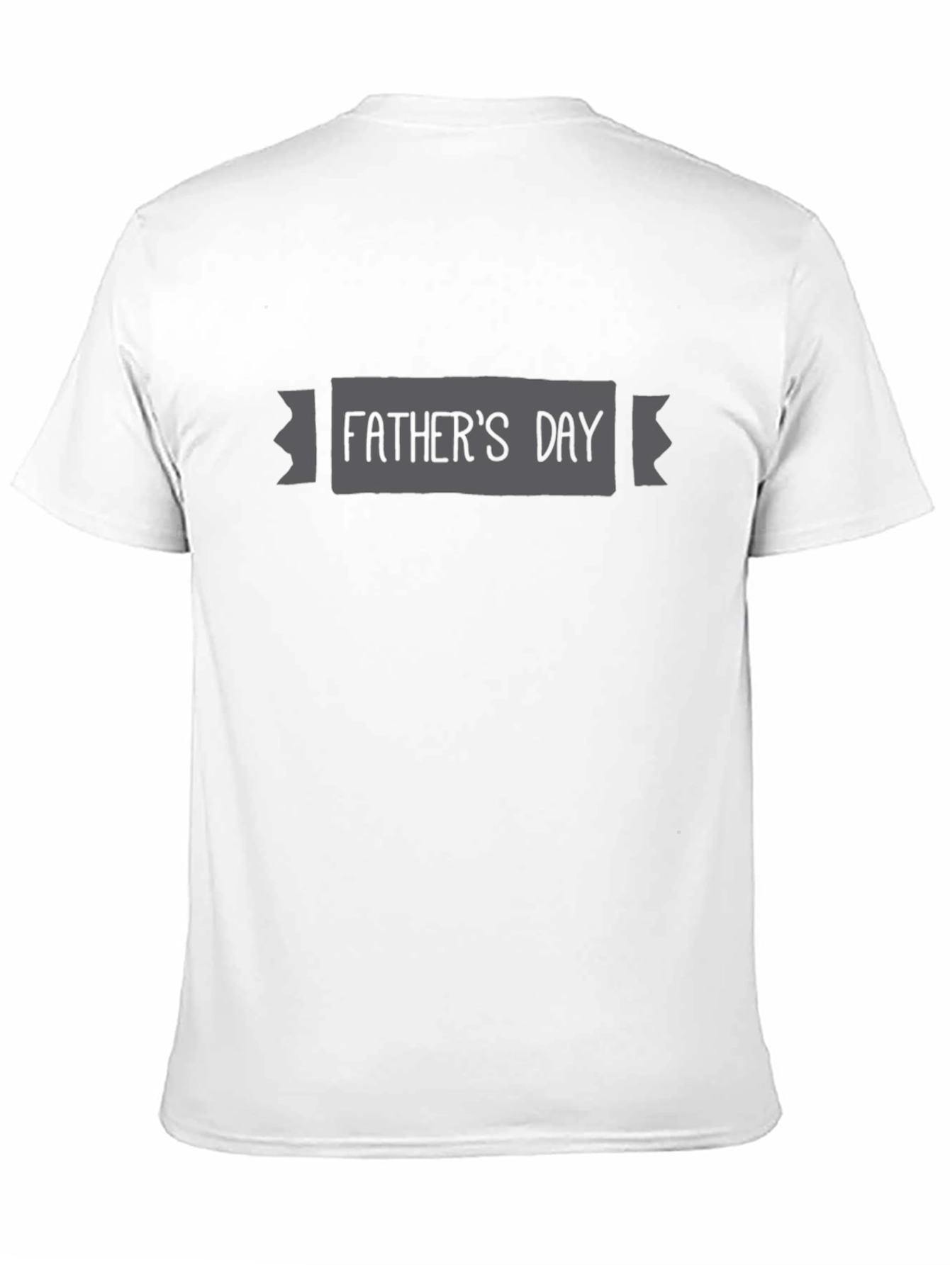 Fathers Day Graphic T-Shirt - Mens Black Tee