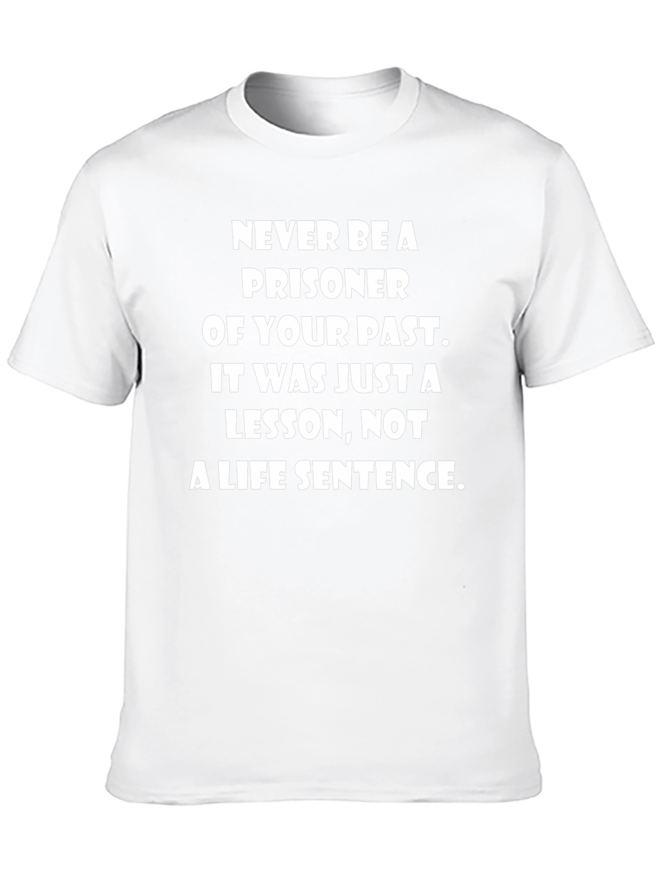 Inspirational Graphic T-Shirt - Prisoner of the Past