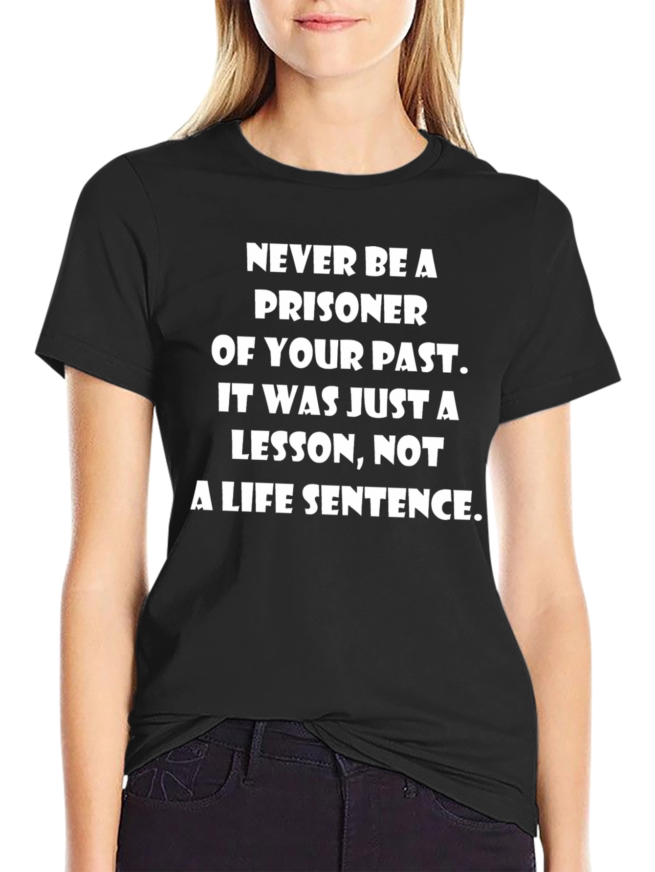 Inspirational Graphic T-Shirt - Prisoner of the Past