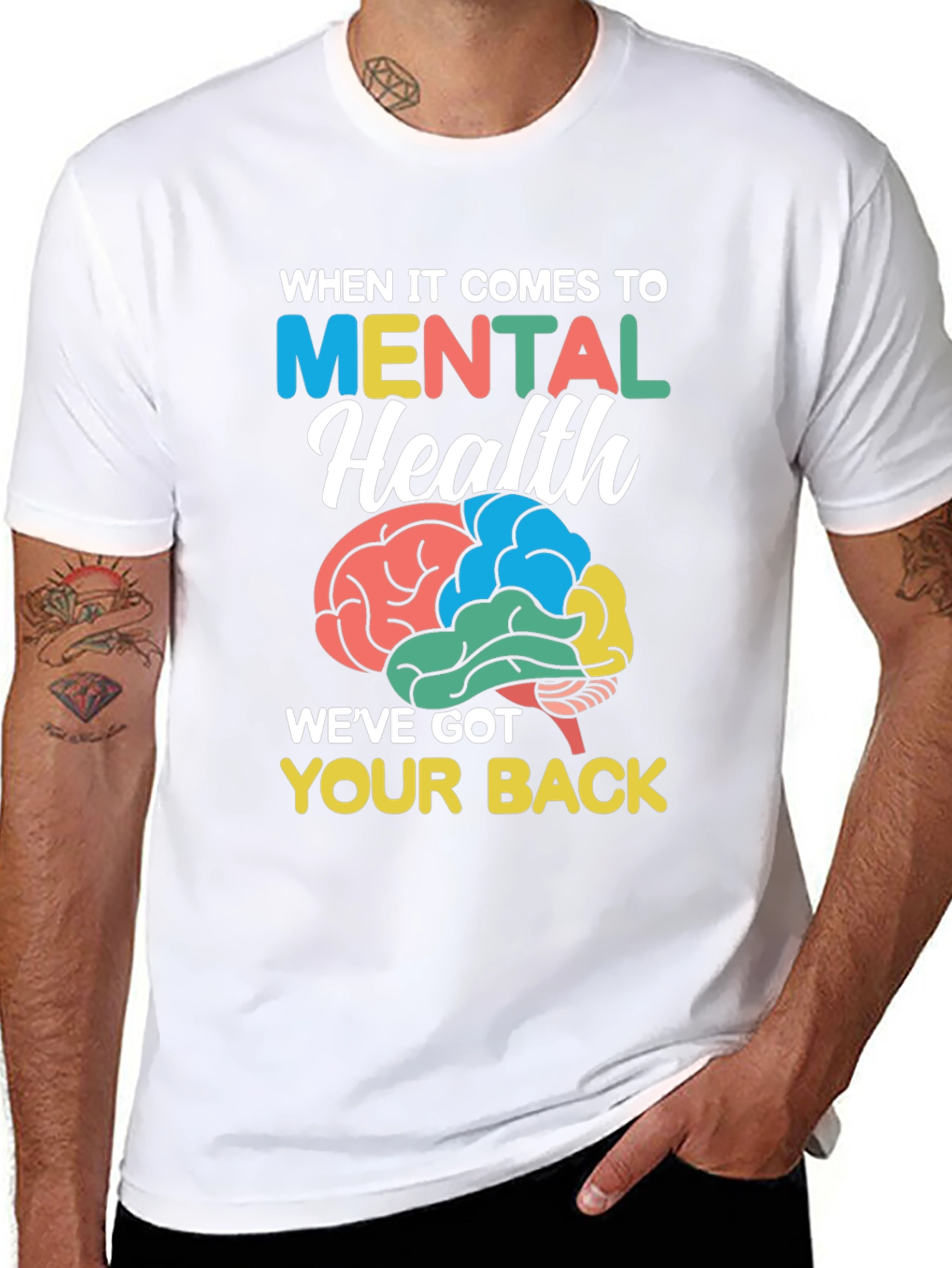 Mental Health Awareness T-Shirt - Weve Got Your Back