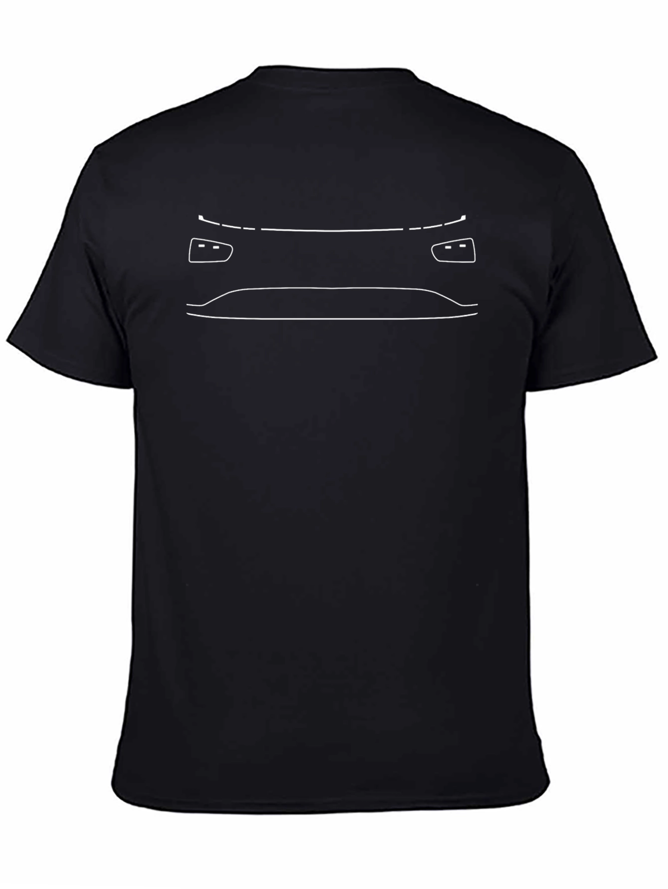 Minimalist Car Outline T-Shirt