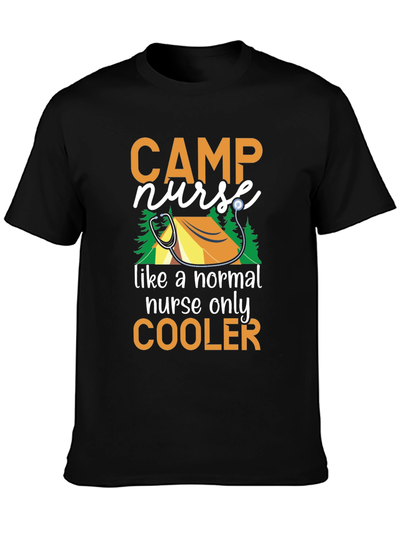 Camp Nurse Cooler Graphic Tee