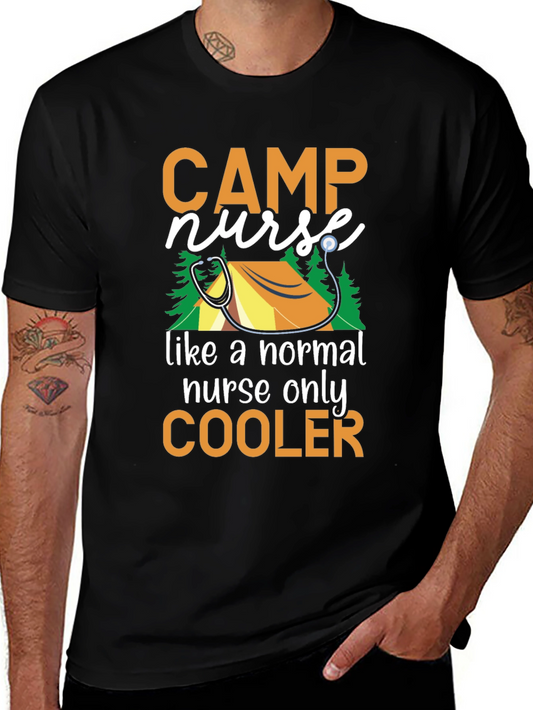 Camp Nurse Cooler Graphic Tee