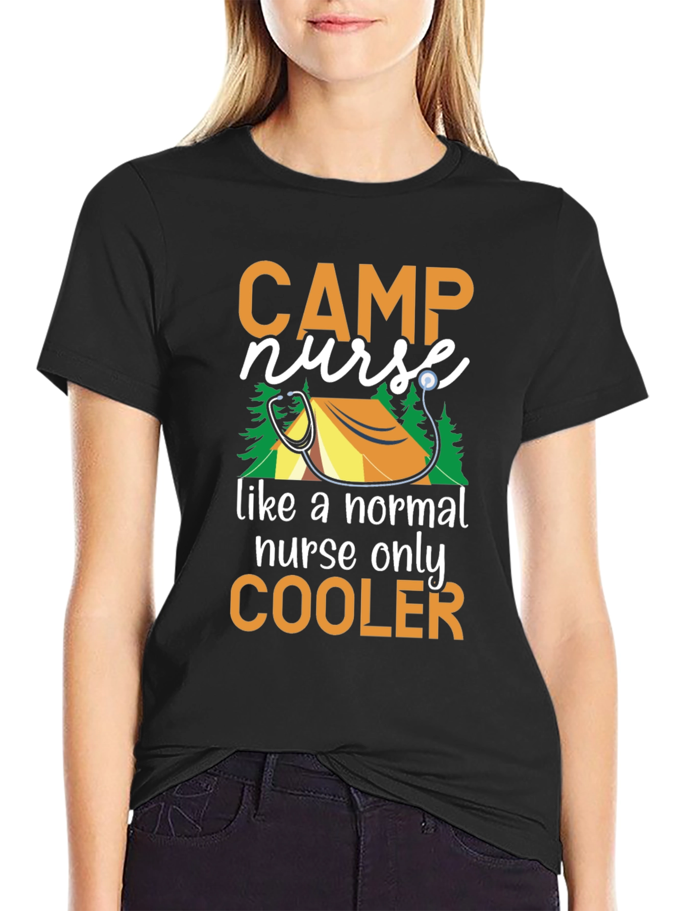 Camp Nurse Cooler Graphic Tee