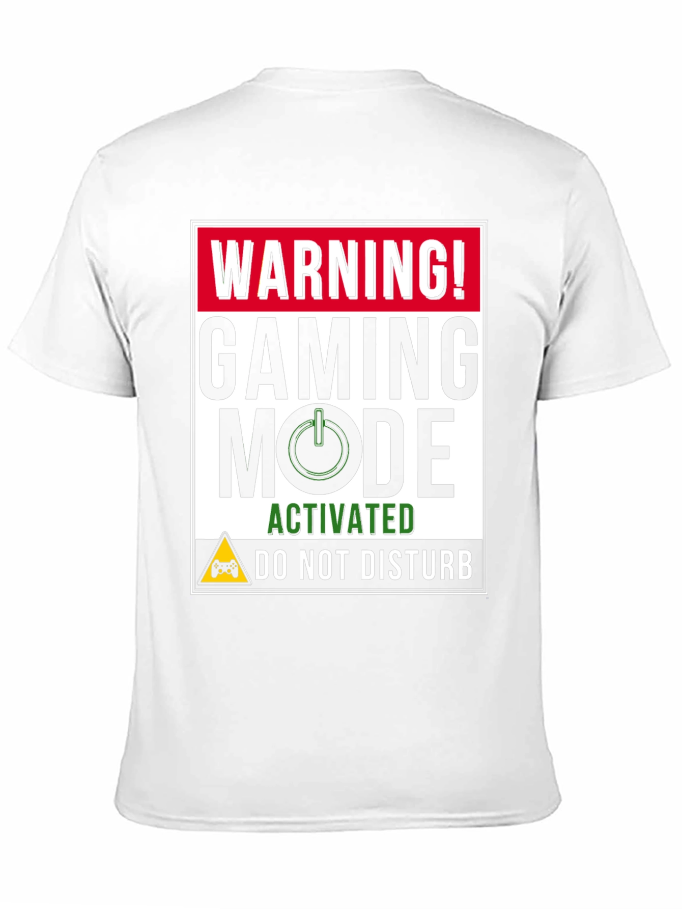 Gaming Mode Activated Black T-Shirt