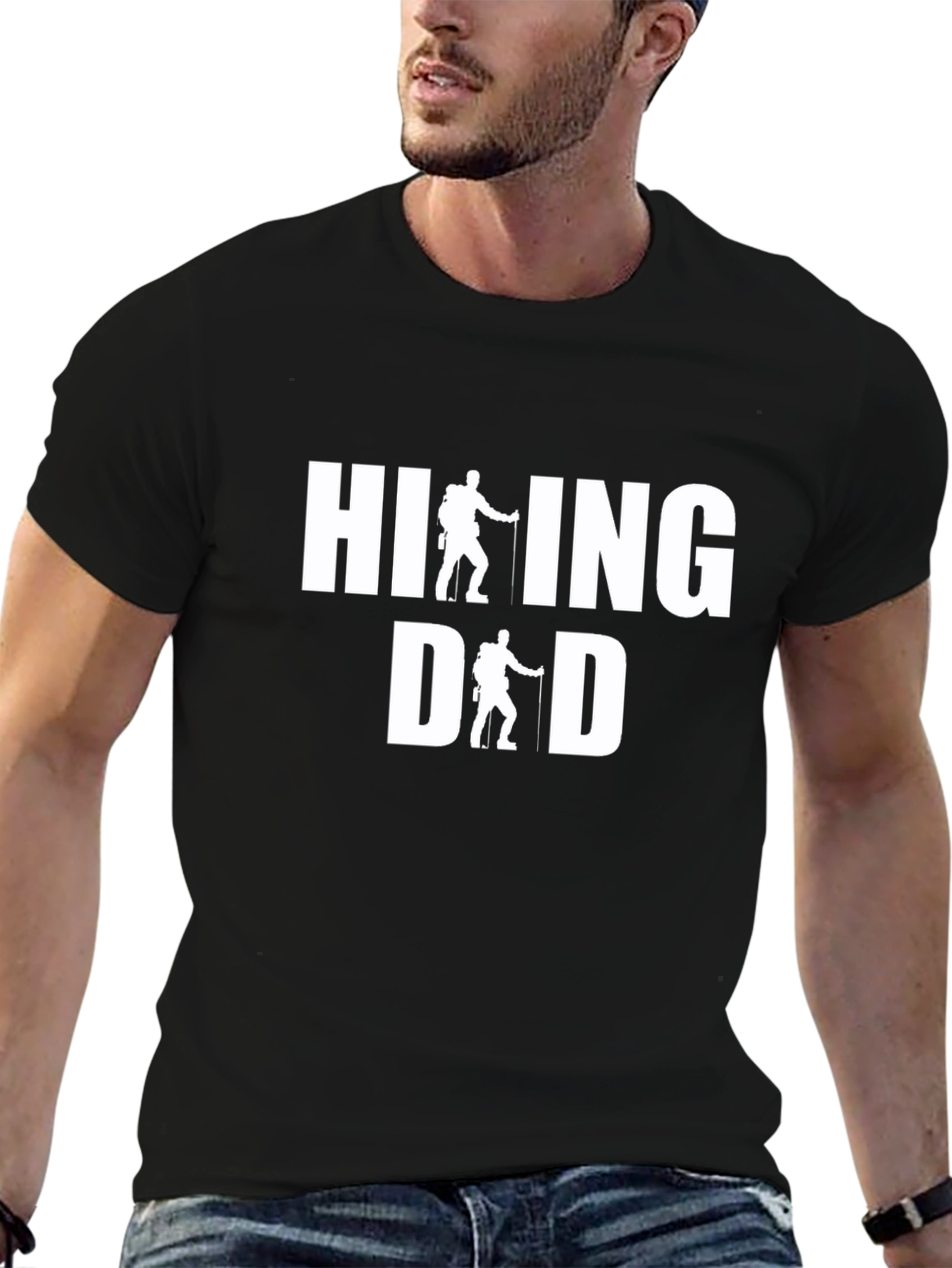 Hiking Dad Graphic Tee - Adventure Ready
