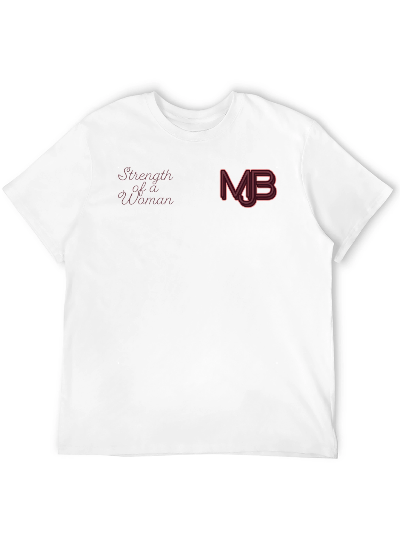 Strength of a Woman Black Graphic Tee