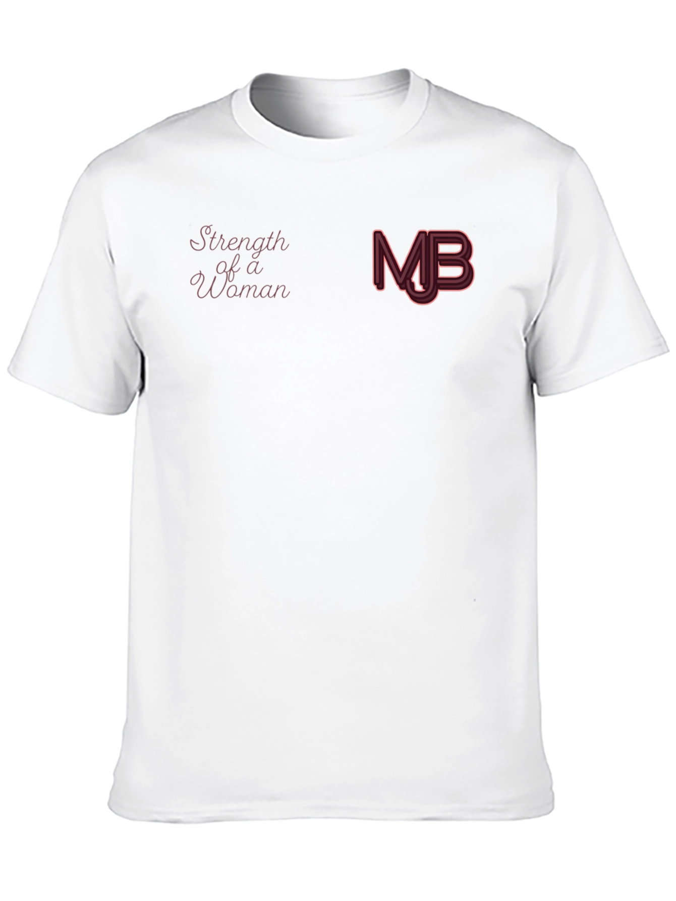 Strength of a Woman Black Graphic Tee