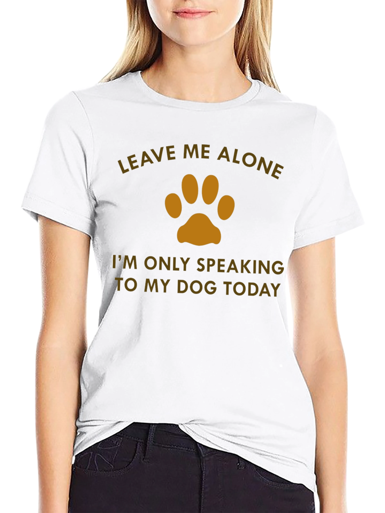 Leave Me Alone Dog Lover T-Shirt