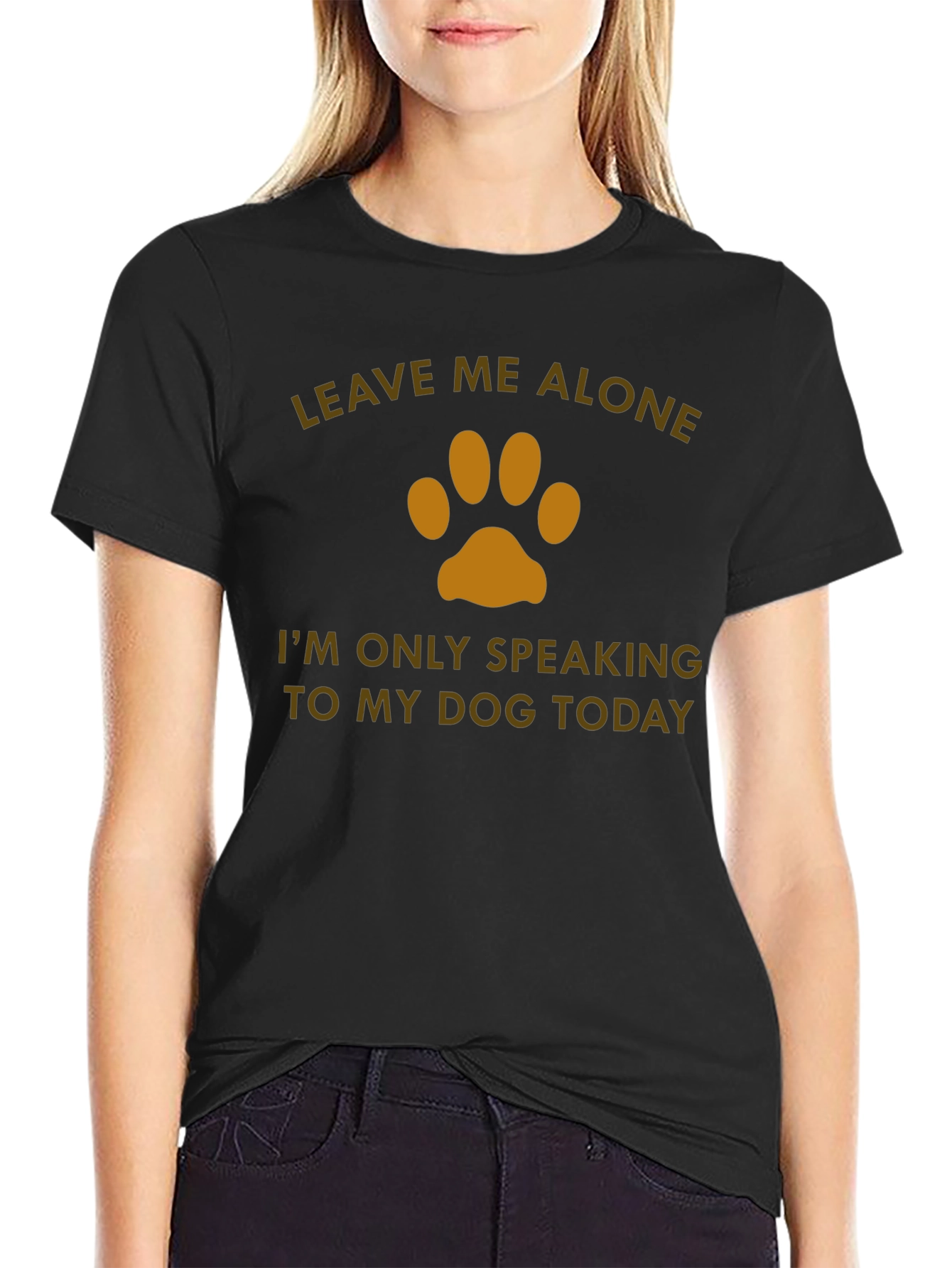 Leave Me Alone Dog Lover T-Shirt