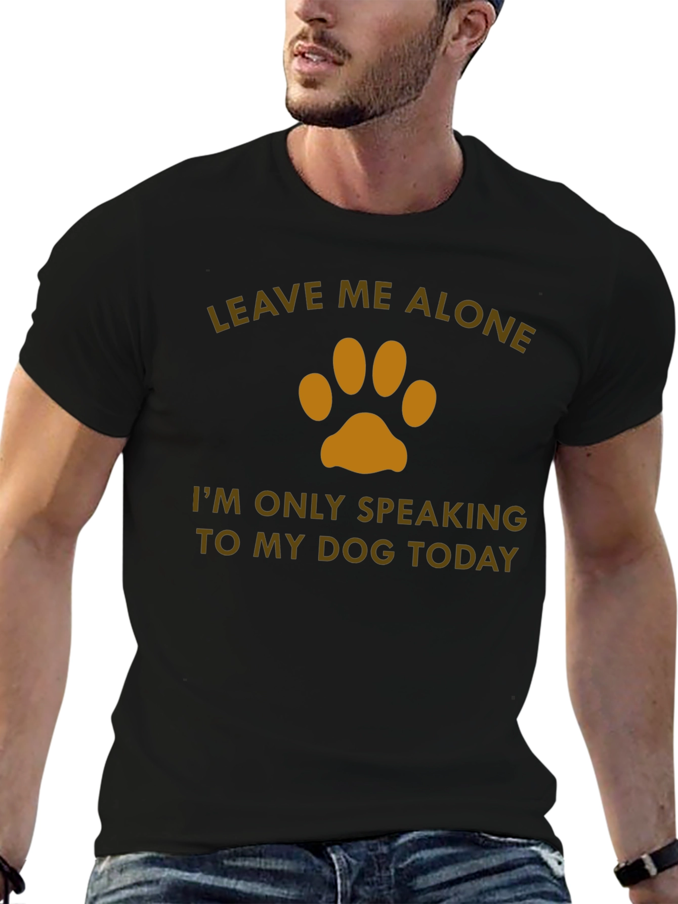 Leave Me Alone Dog Lover T-Shirt