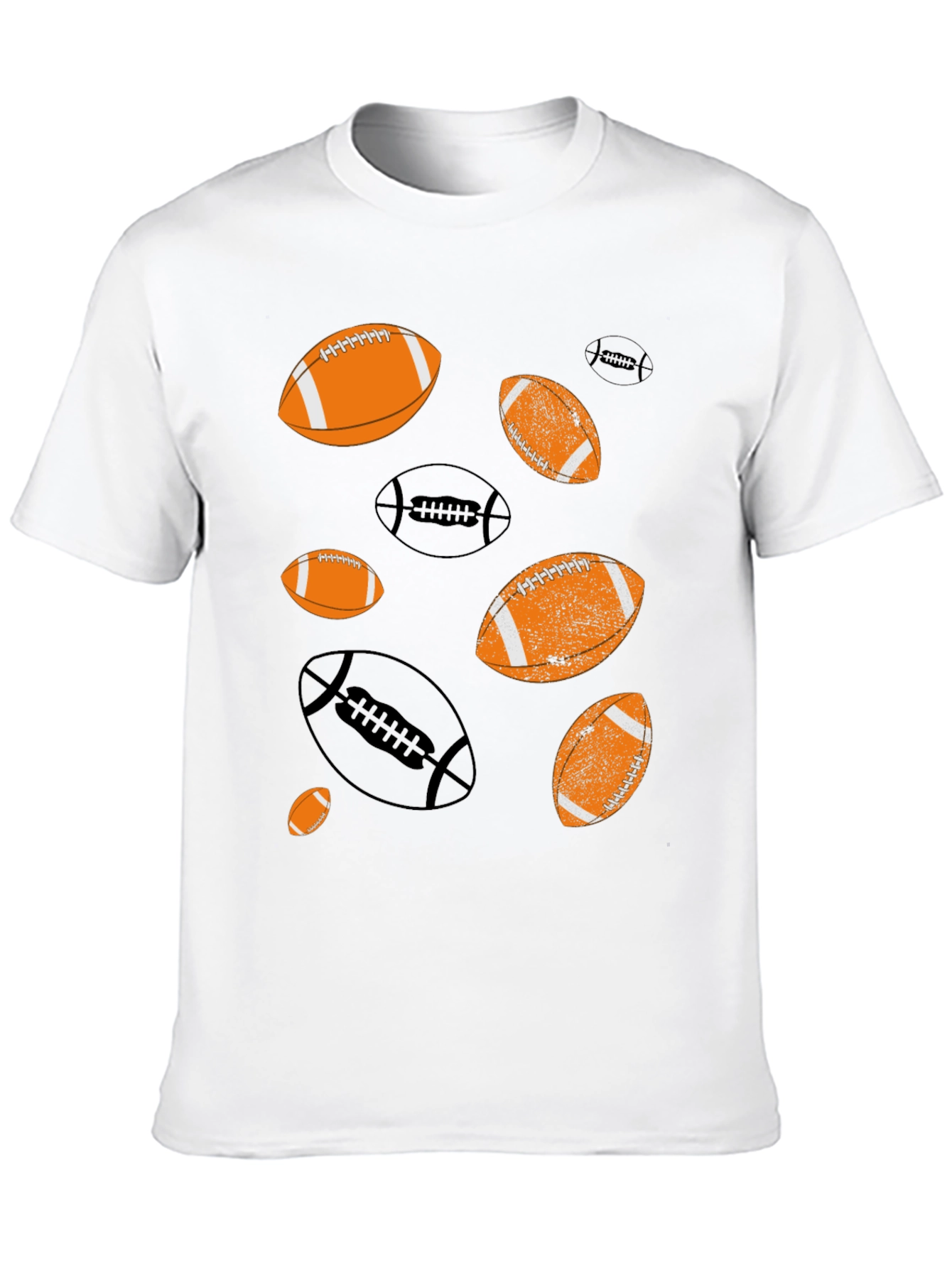 Football Patterned T-Shirt