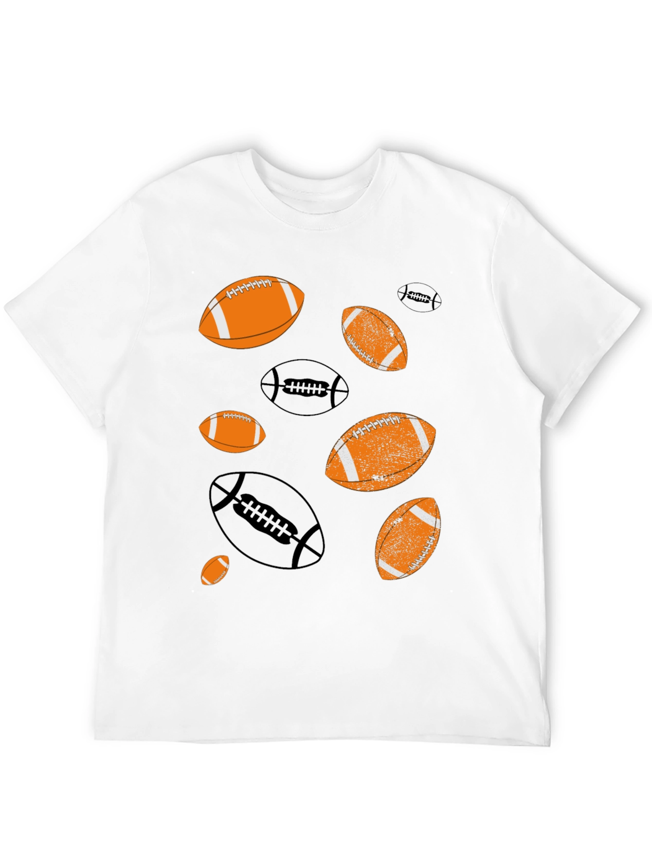 Football Patterned T-Shirt