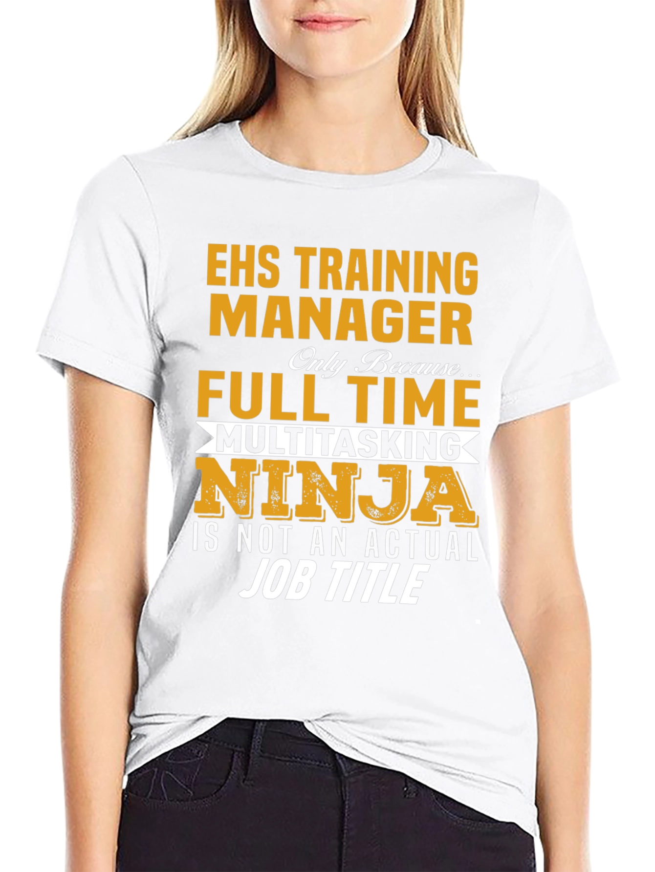 EHS Training Manager Full Time Ninja T-Shirt