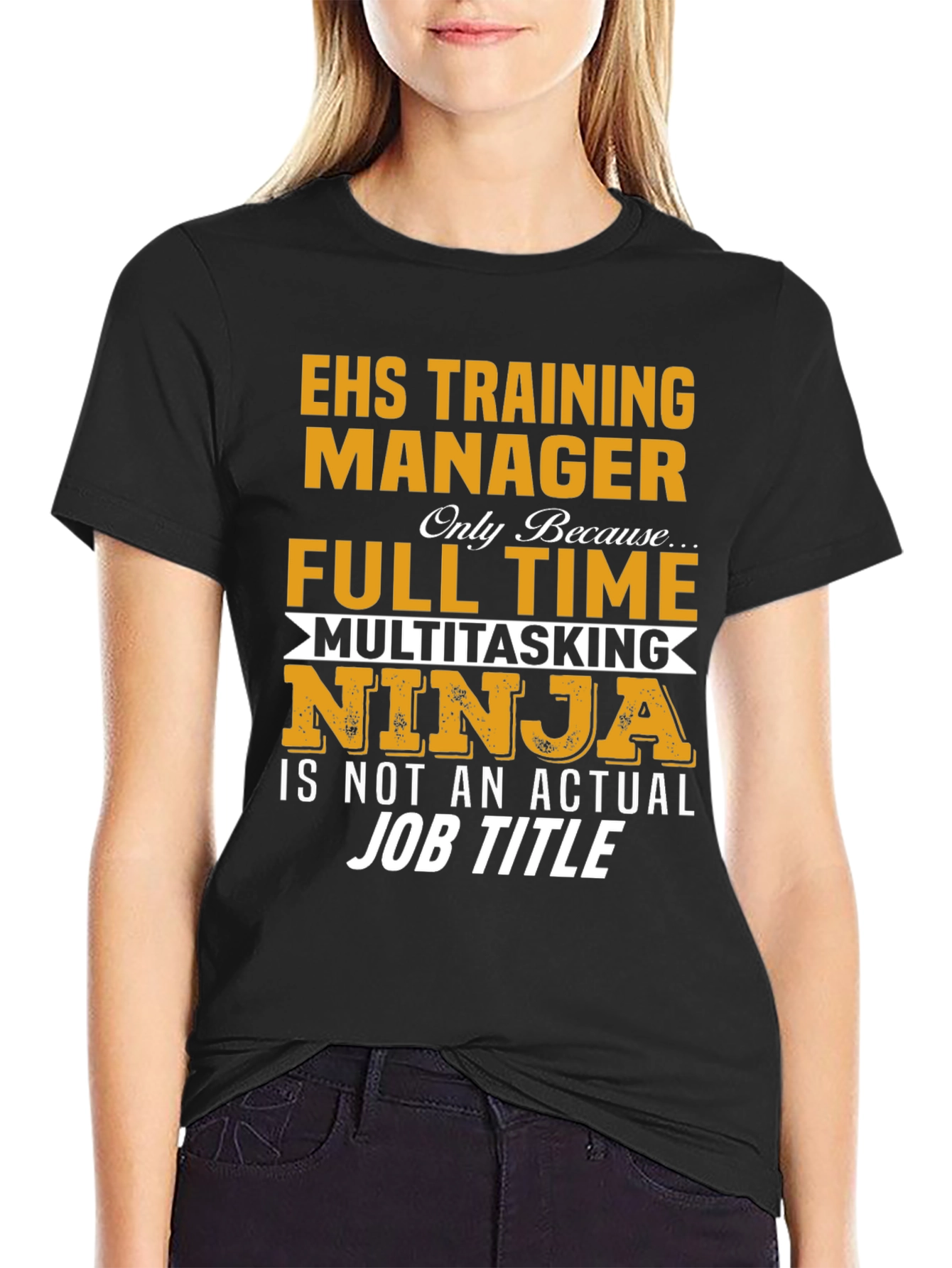 EHS Training Manager Full Time Ninja T-Shirt