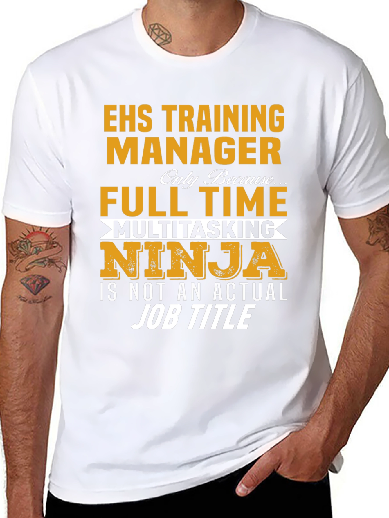 EHS Training Manager Full Time Ninja T-Shirt