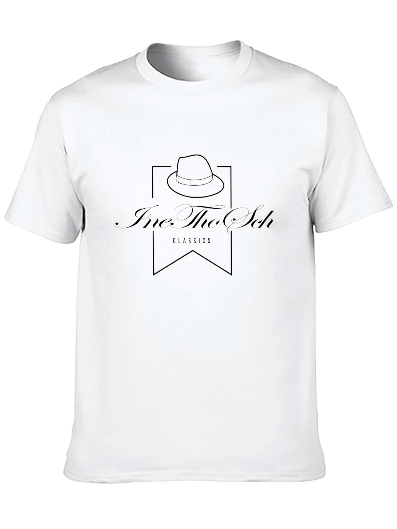Classic The Tho Sch Black Graphic T-Shirt