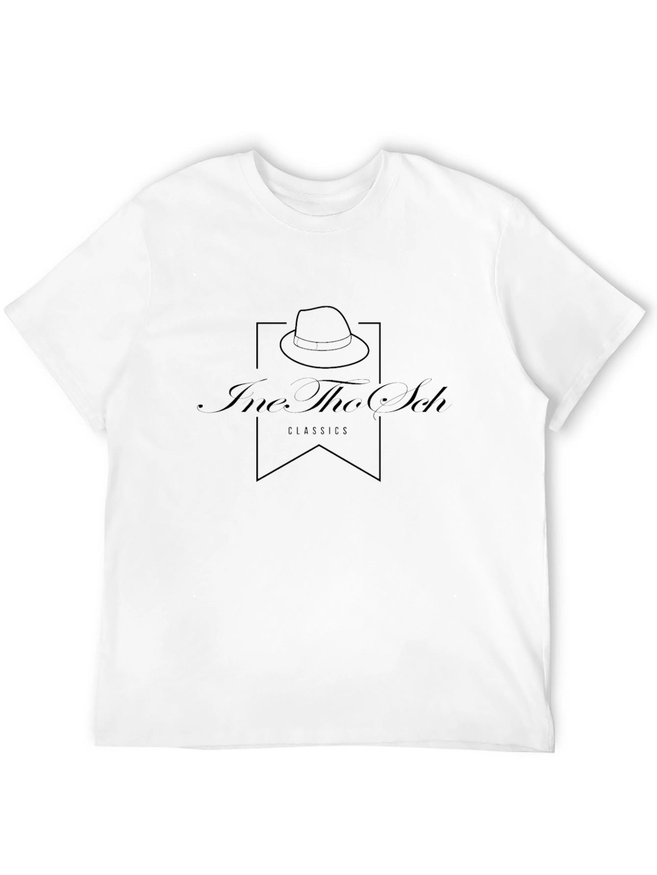 Classic The Tho Sch Black Graphic T-Shirt