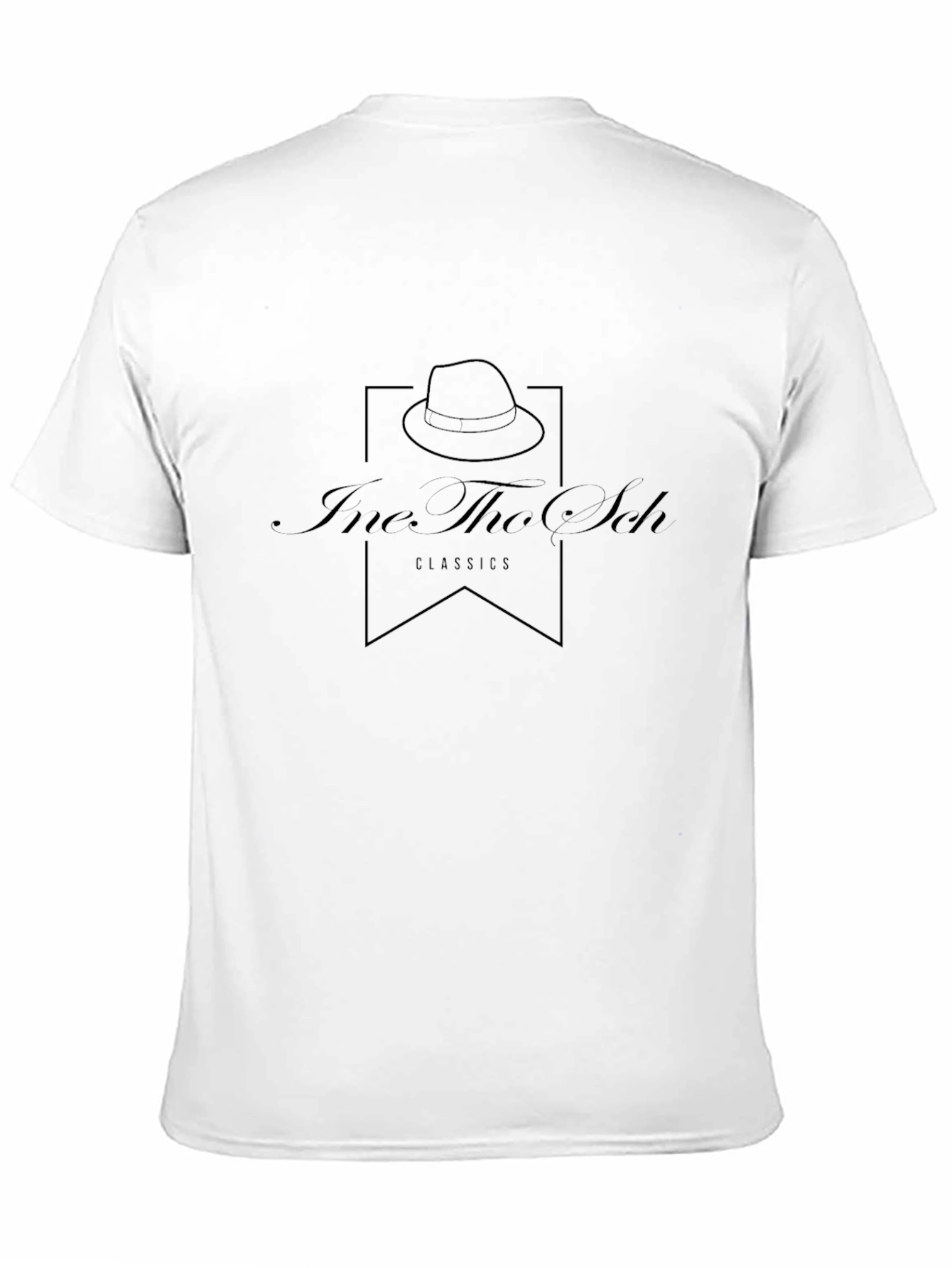 Classic The Tho Sch Black Graphic T-Shirt