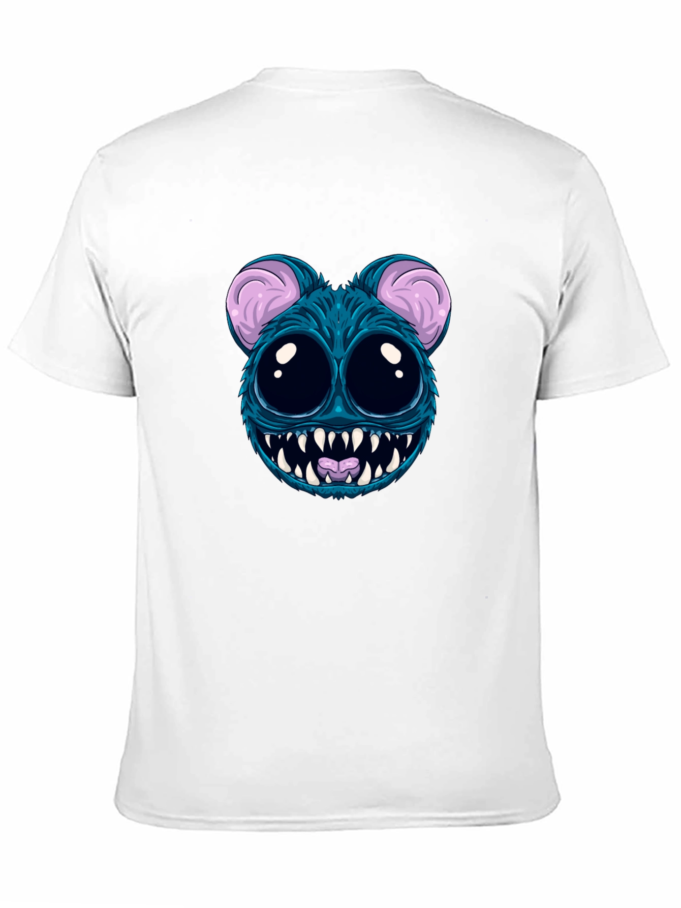 Monster Graphic Black T-Shirt