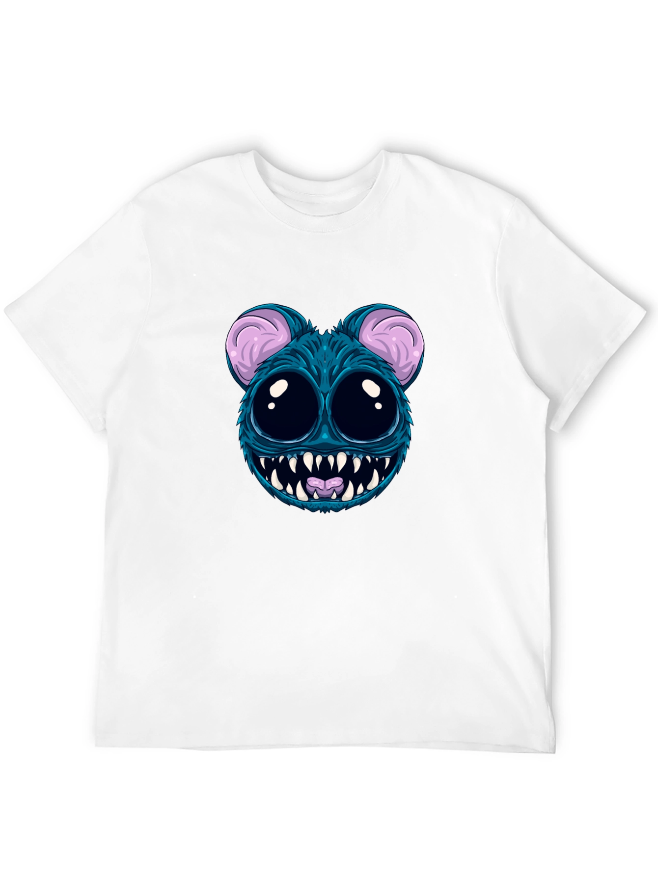 Monster Graphic Black T-Shirt