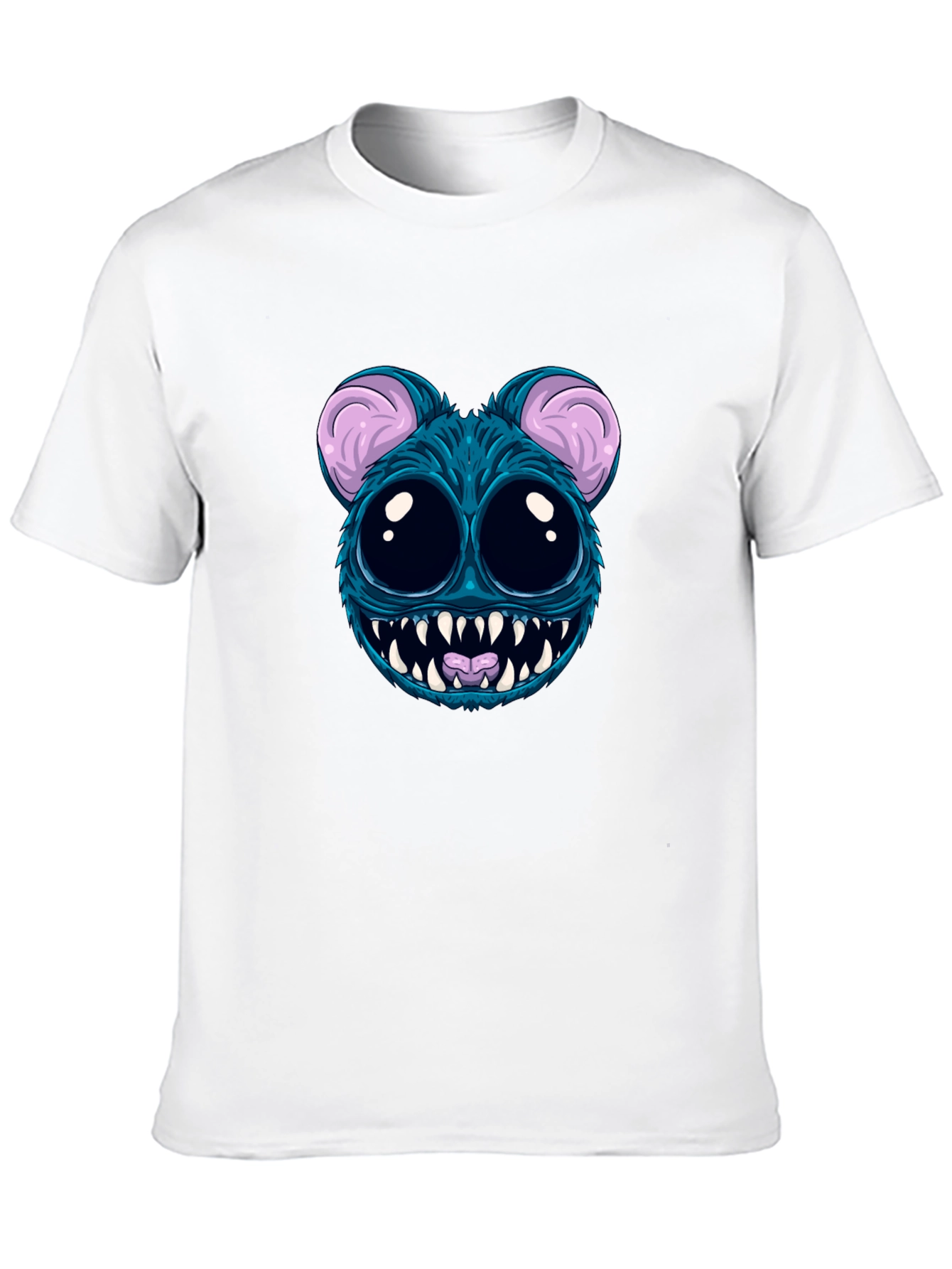 Monster Graphic Black T-Shirt