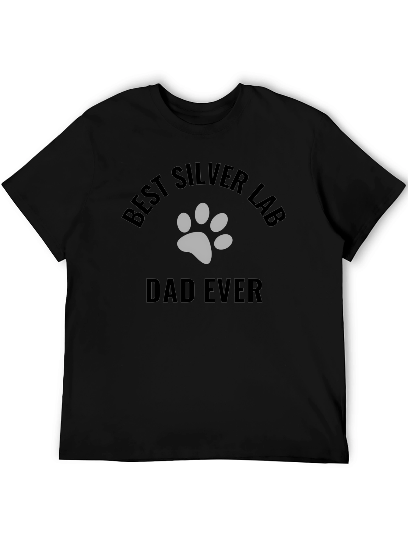Best Silver Lab Dad Ever T-Shirt