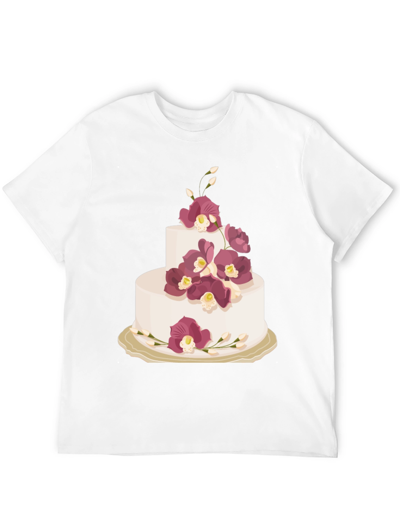 Cake Graphic Tee - Sweet Celebration Style