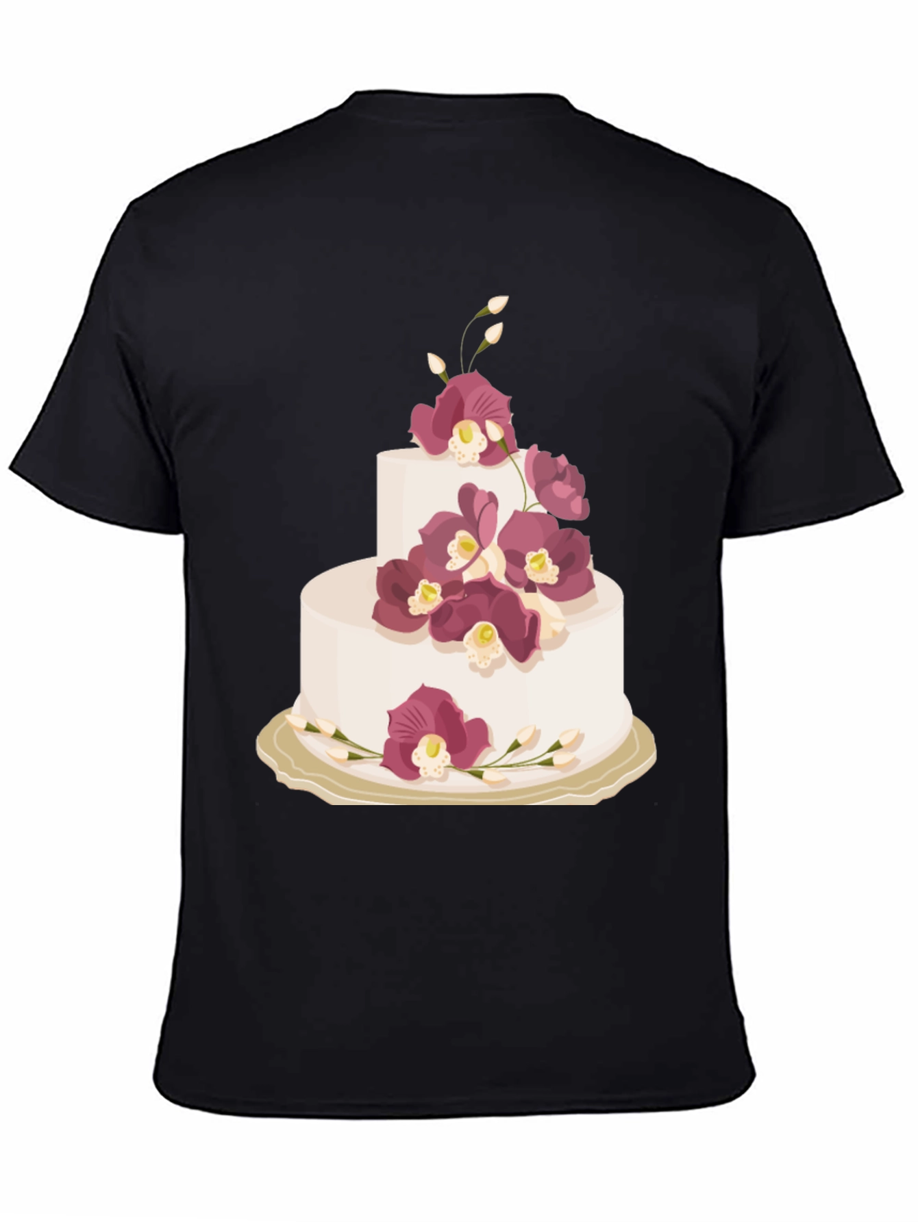 Cake Graphic Tee - Sweet Celebration Style