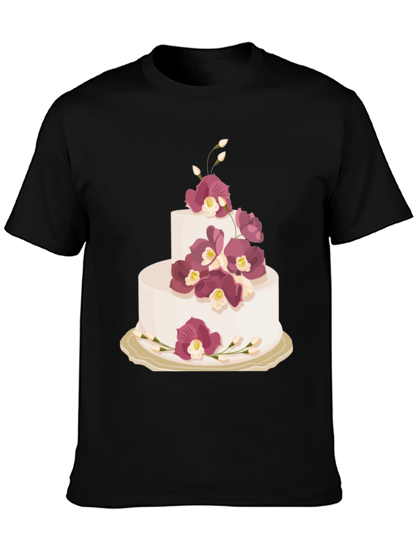 Cake Graphic Tee - Sweet Celebration Style