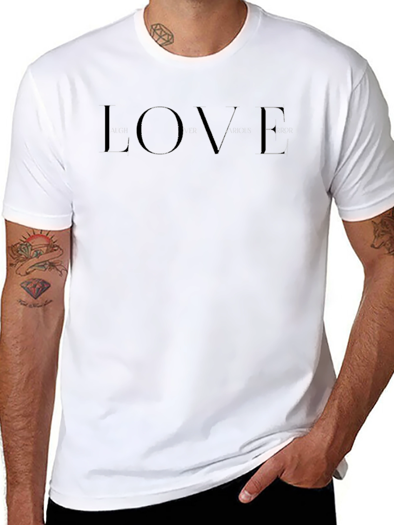 Arlarious Over Error Love Graphic Tee