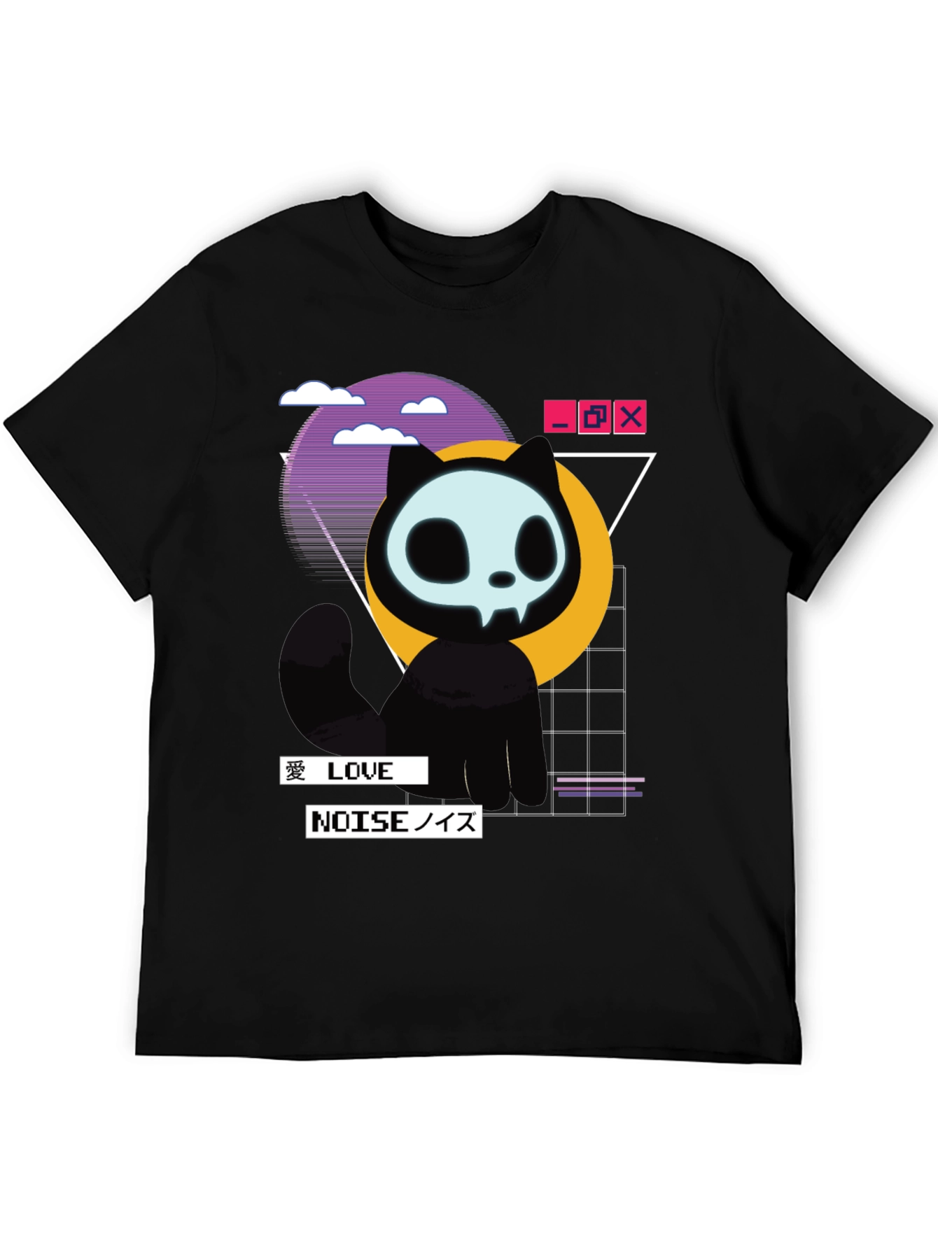 Mystic Cat T-Shirt - Vaporwave Style