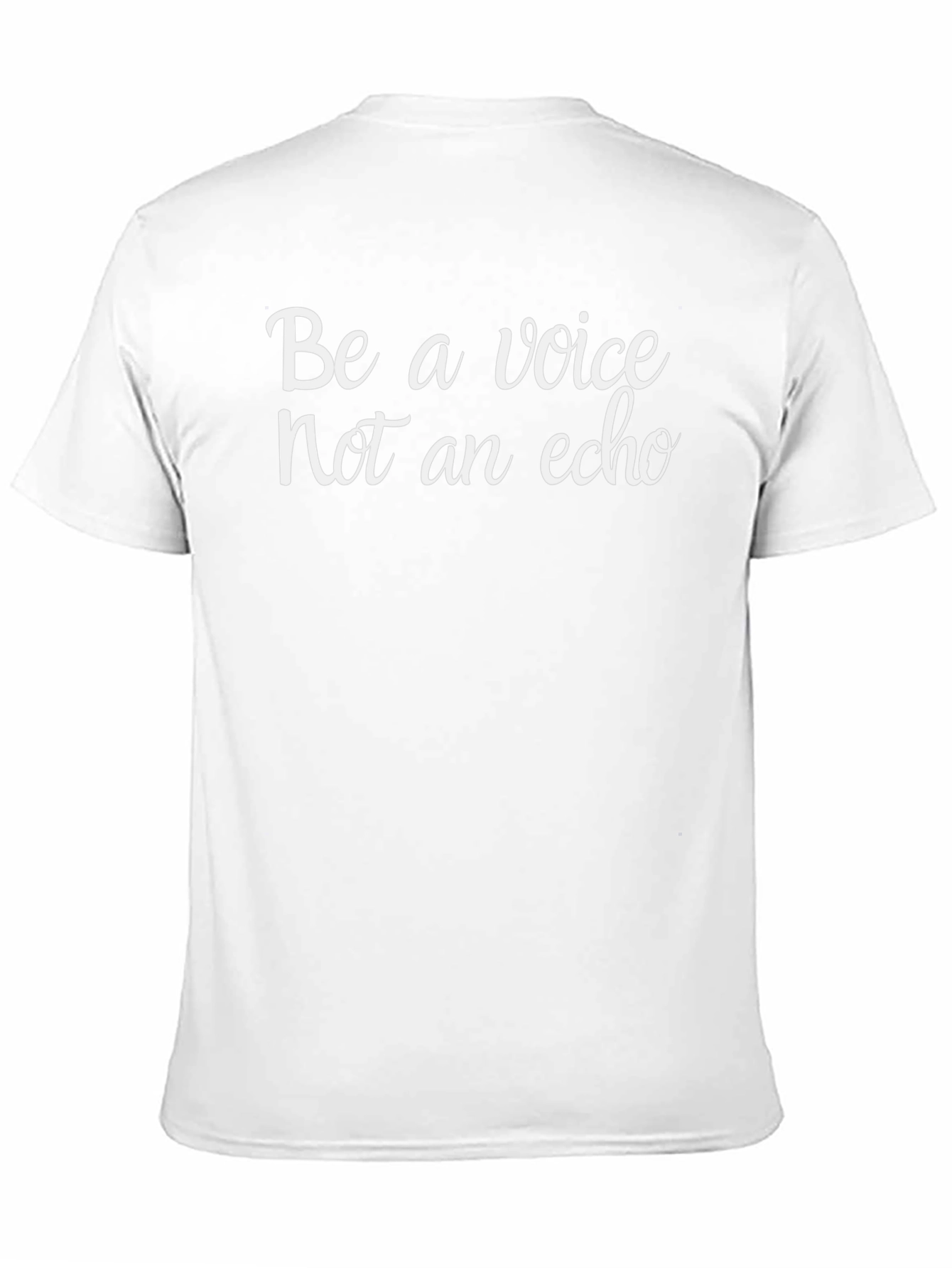 Be A Voice T-Shirt - Motivational & Stylish