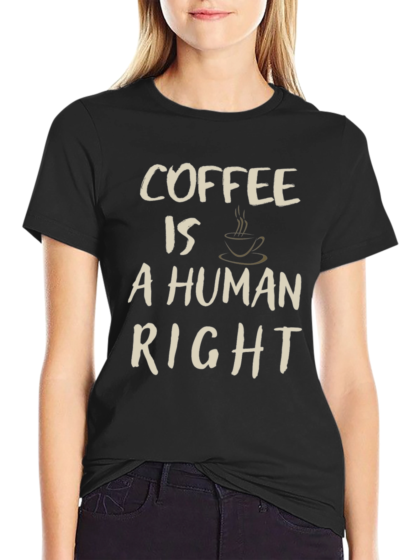 Coffee is a Human Right Graphic Tee