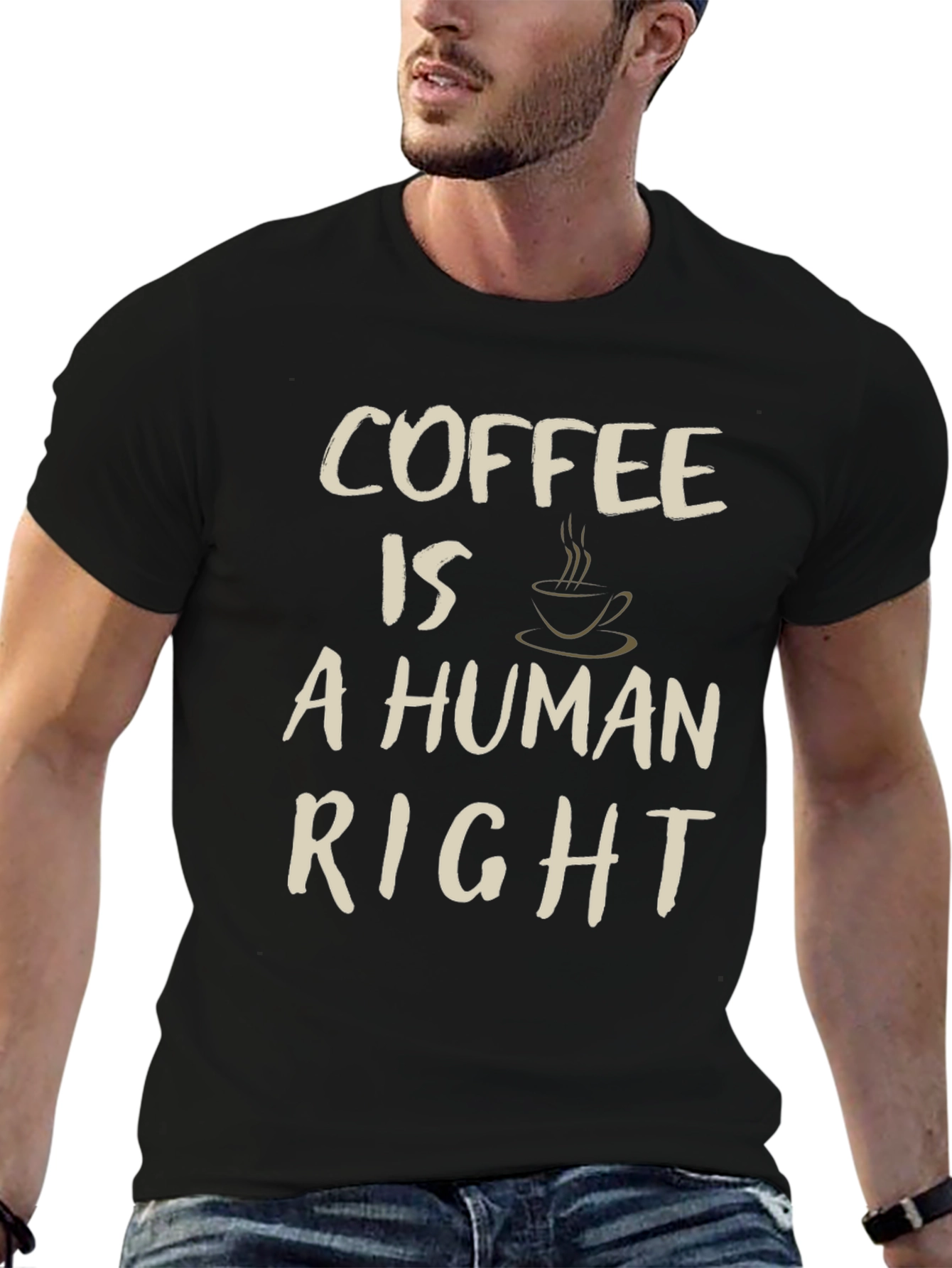 Coffee is a Human Right Graphic Tee
