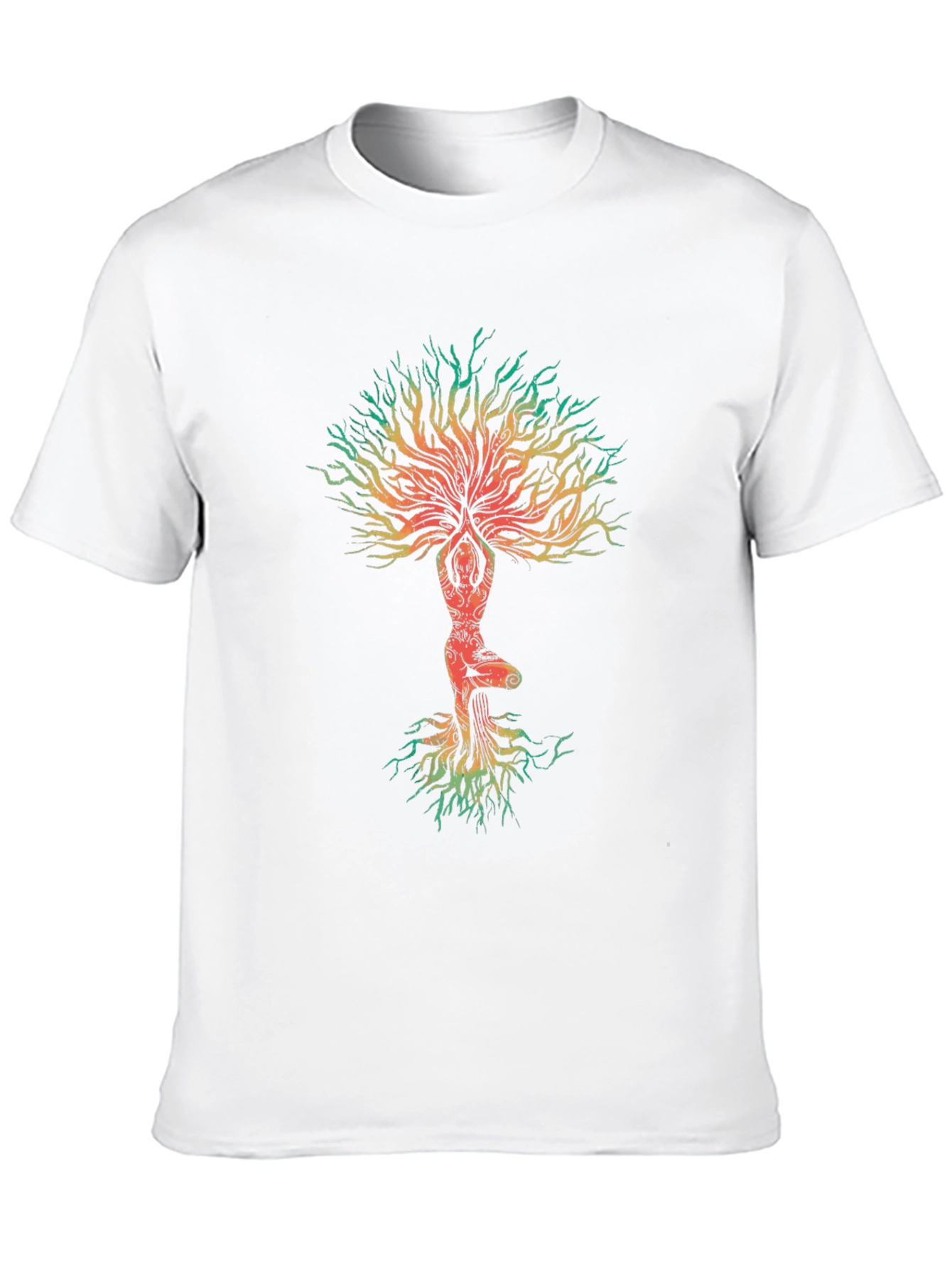 Yoga Tree of Life Graphic Tee - Black
