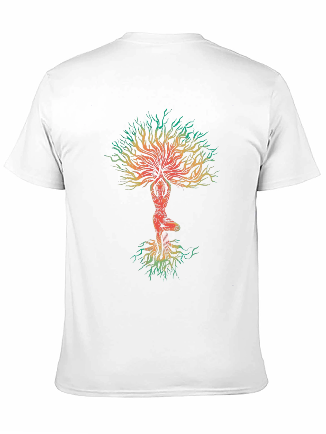 Yoga Tree of Life Graphic Tee - Black