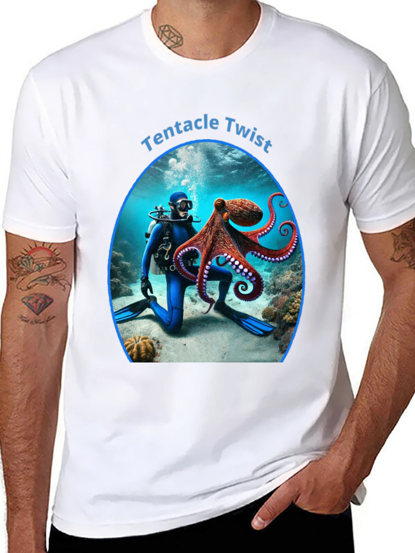 Tentacle Twist Diver T-Shirt