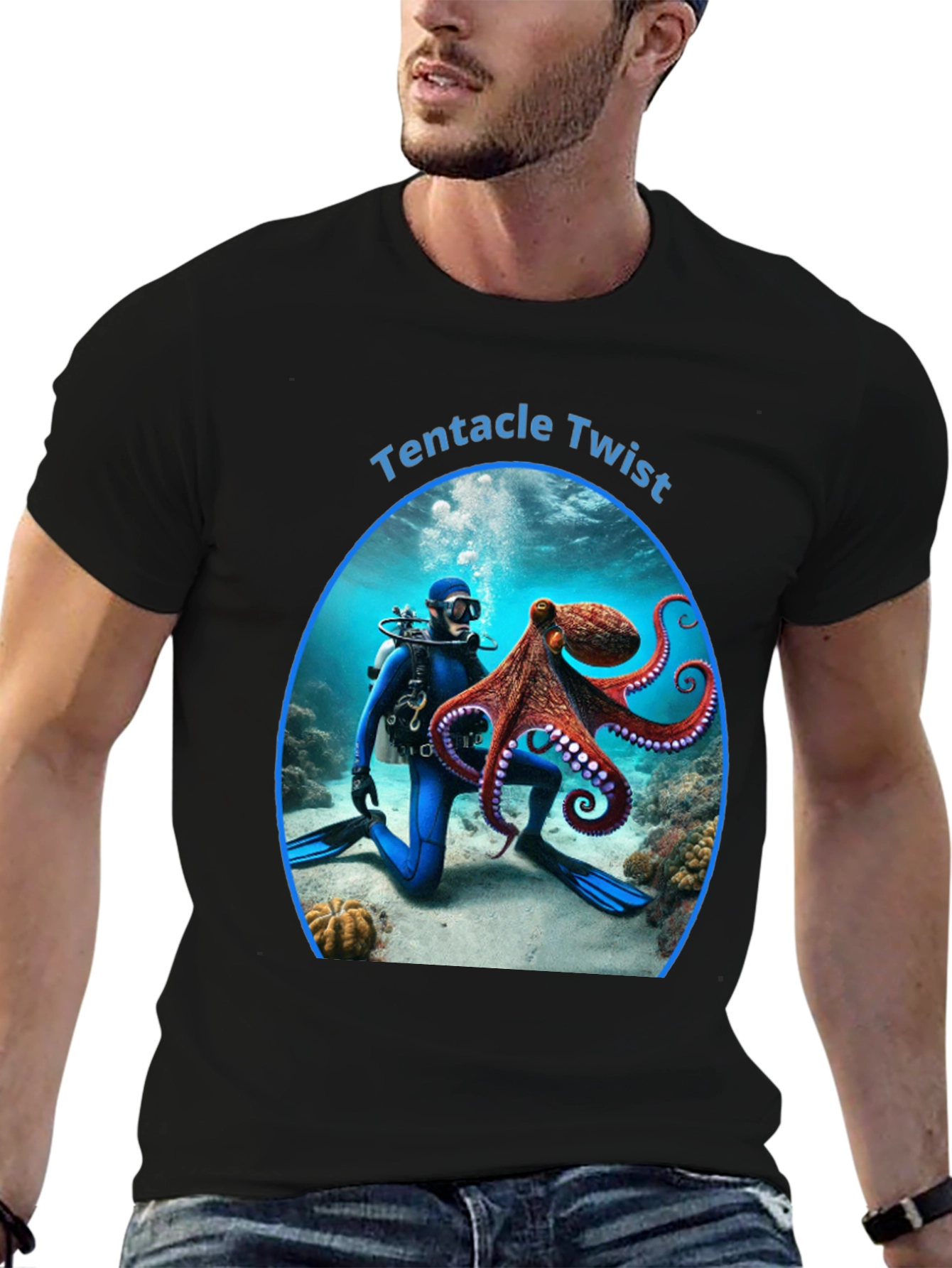 Tentacle Twist Diver T-Shirt
