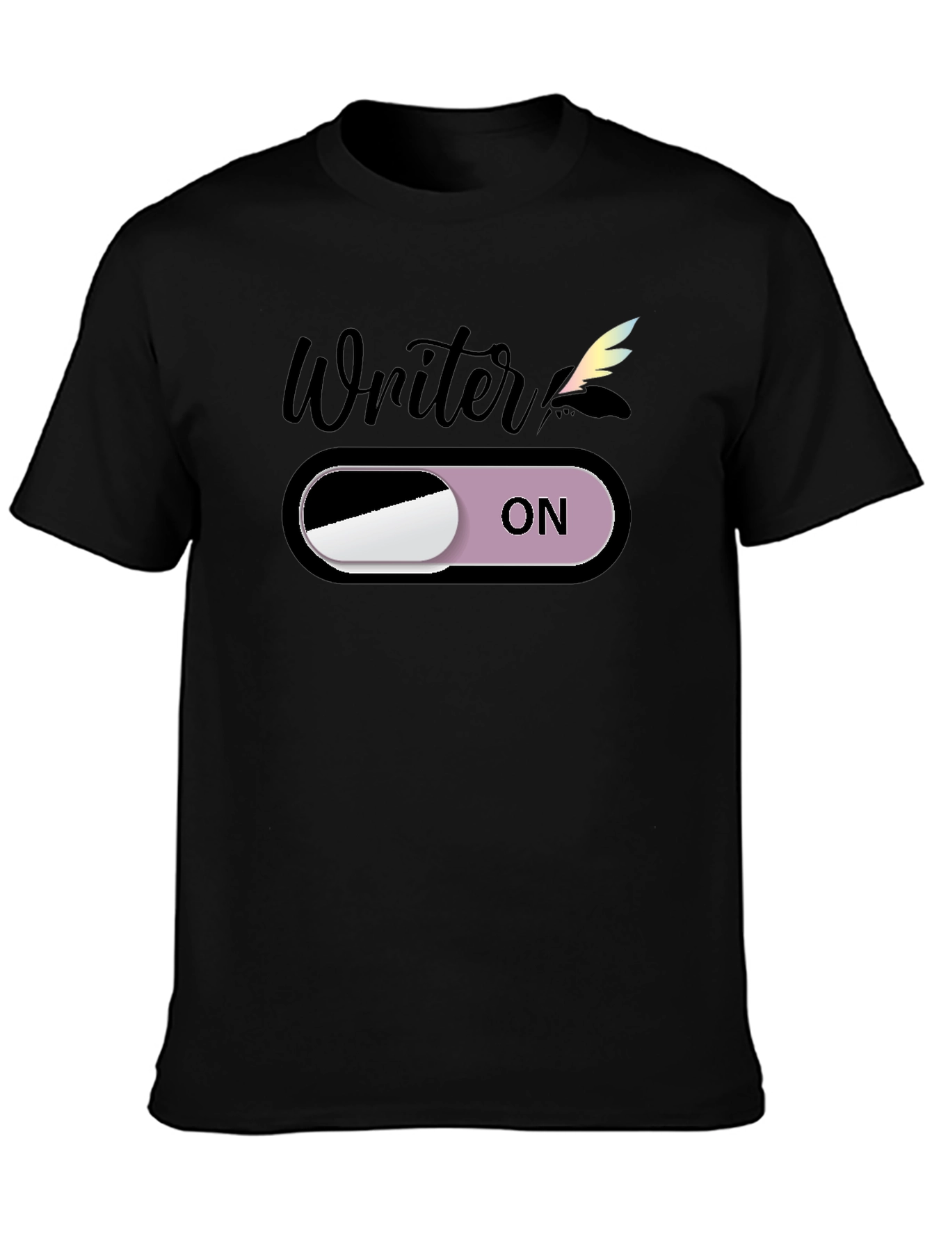 Writer On Mode Graphic T-Shirt