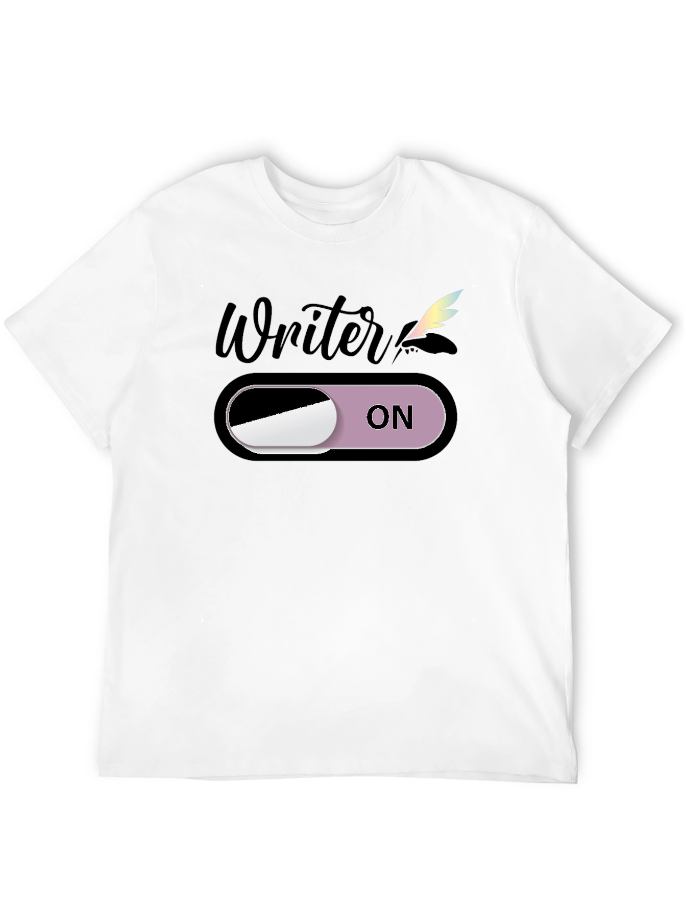 Writer On Mode Graphic T-Shirt