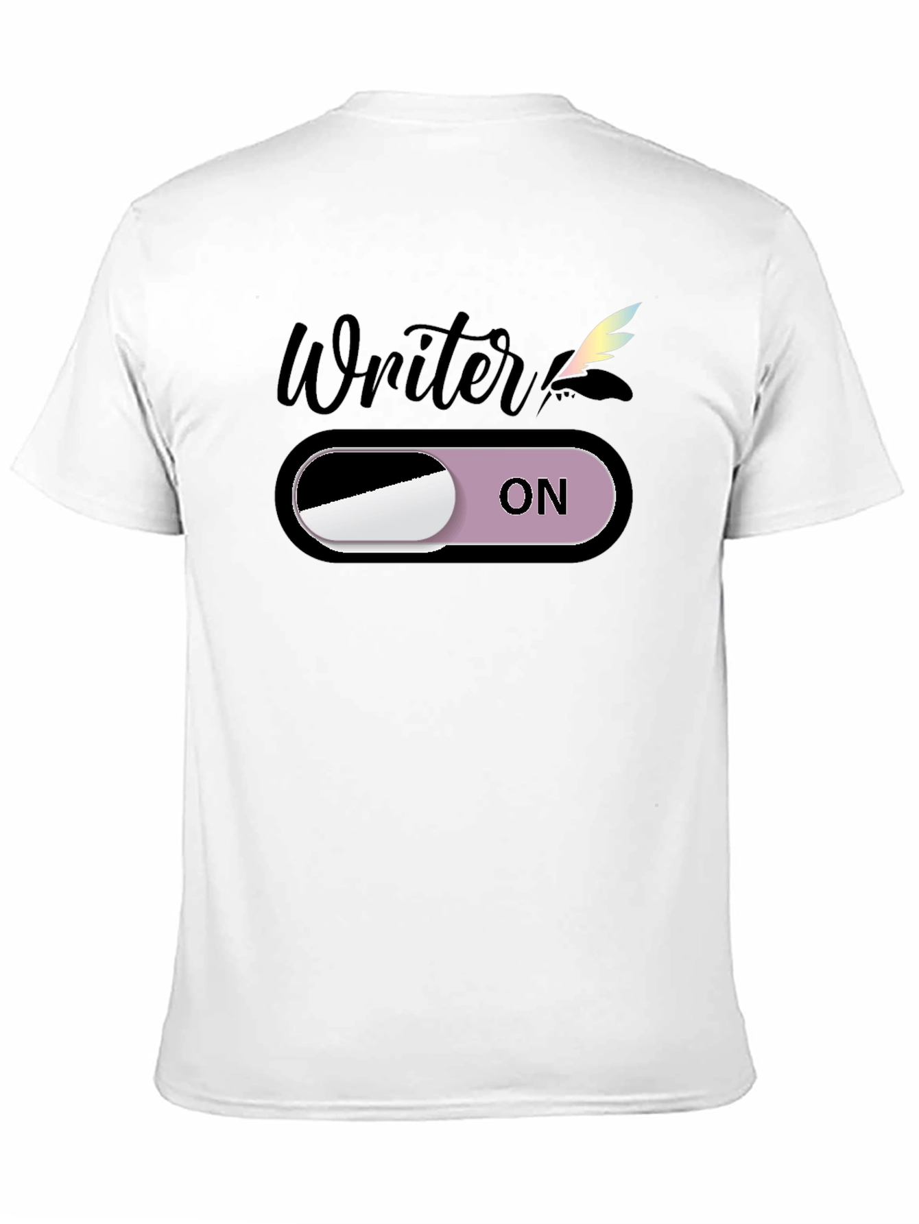 Writer On Mode Graphic T-Shirt