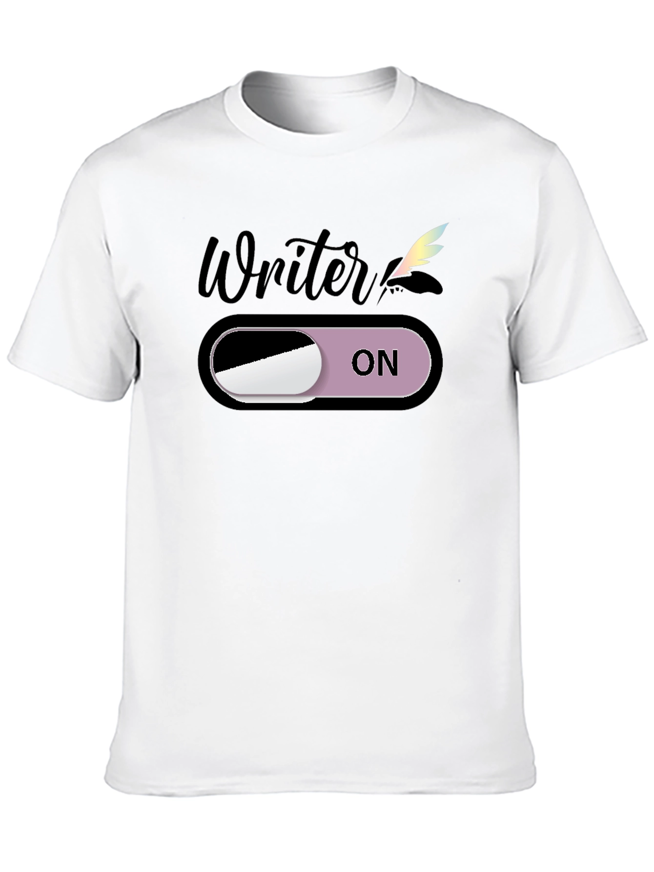 Writer On Mode Graphic T-Shirt