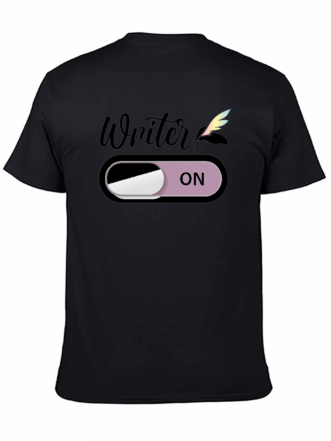 Writer On Mode Graphic T-Shirt
