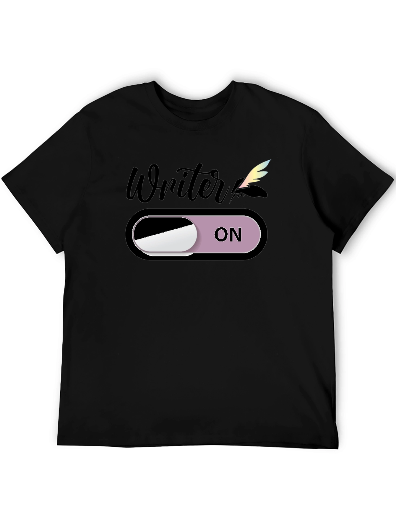 Writer On Mode Graphic T-Shirt